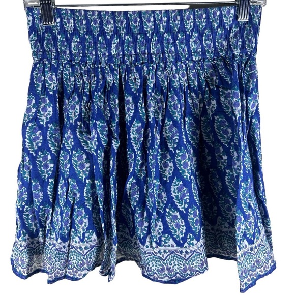 American Eagle Paisley, Floral Mini Skirt Women's Size Small - Picture 2 of 6